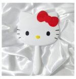 Cartoon Kt Cat Handheld Mirror Girl Heart Handle Mirror Cat Makeup Mirror Portable Makeup Mirror Wholesale High Definition Simple - Image 6