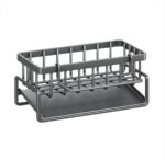 Kitchen Household Drain Rack Multi-Functional Drain Rack on the Wall New Multi-Layer Carbon Steel Rag Storage Rack