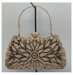 2025 New Cross-Border Evening Bag European and American Banquet Bag Women's Handbag Fashionable Dress Evening Party Bag Light Luxury - Image 2