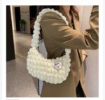 Small bag, shoulder bag, fashionable handheld one-shoulder bag, underarm bag, city style - Image 3