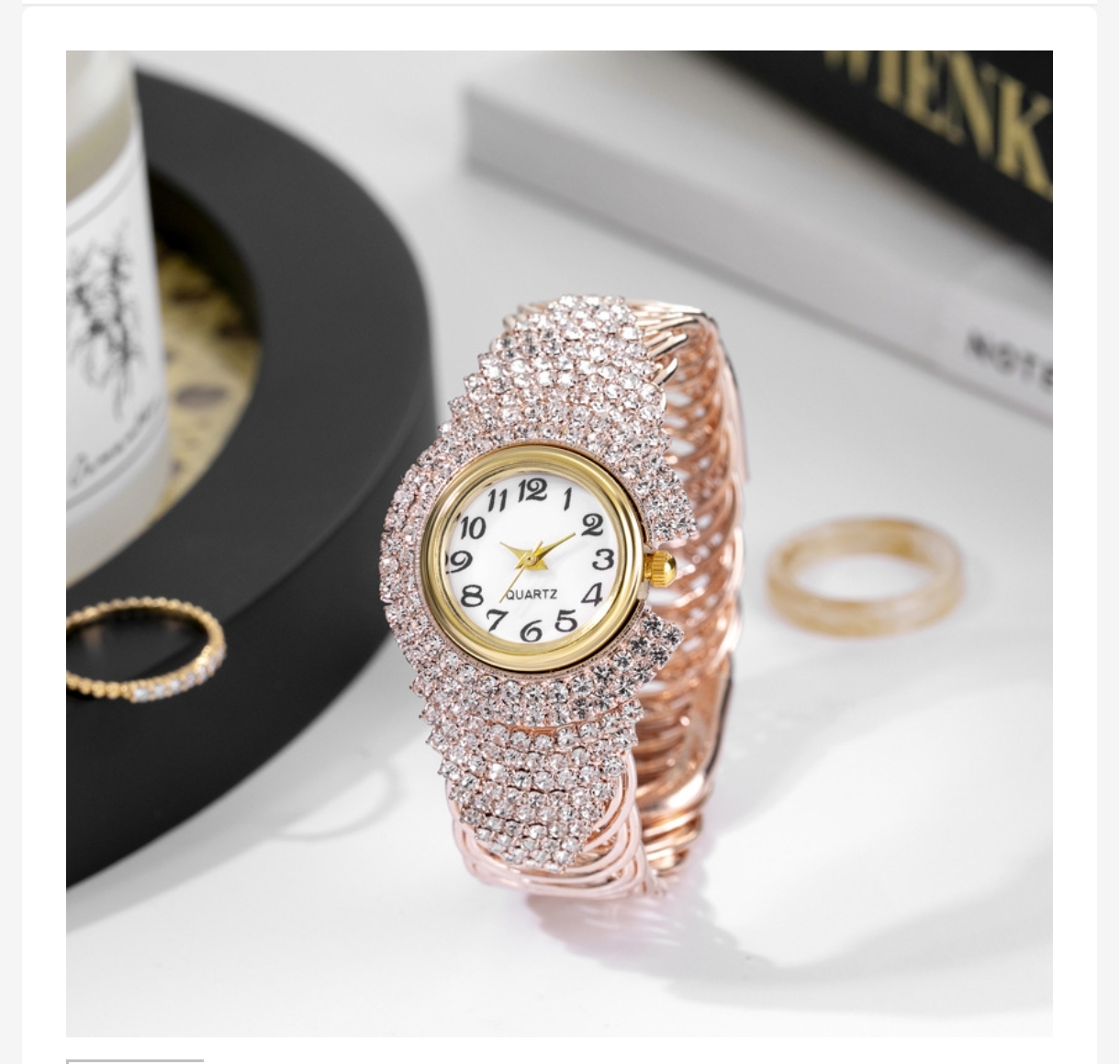 Screenshot_2025-10-16-14-37-52-558_wholesaleplus.com.bd-edit Trend swiss watch, fashionalble universal quartz women's watch for leisure, European style, diamond encrusted, direct factory - Image 1