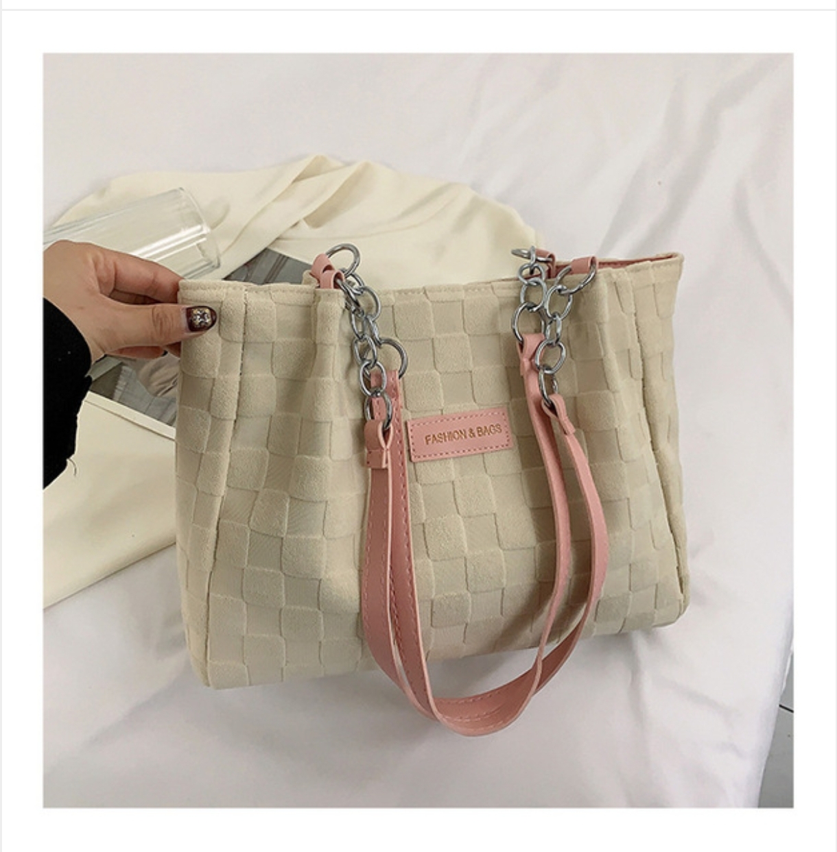 Screenshot_2025-10-28-17-58-53-639_skybuy.becommerce.com.bd-edit 2025 New Trendy Large Capacity Shoulder Women's Bag Fashionable and Easiest for Match Underarm Tote Bag Casual Portable Commuting Bag - Image 1