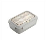 Lunch box can be put into the microwave oven office worker lunch box girls light food fat reduction split lunch box students lunchbox - Image 2